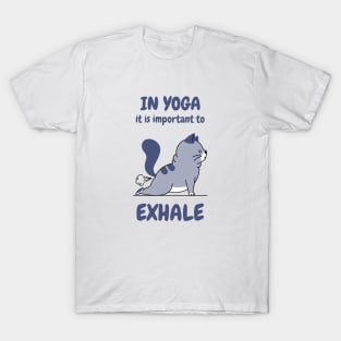 Funny Cat Yoga T-Shirt